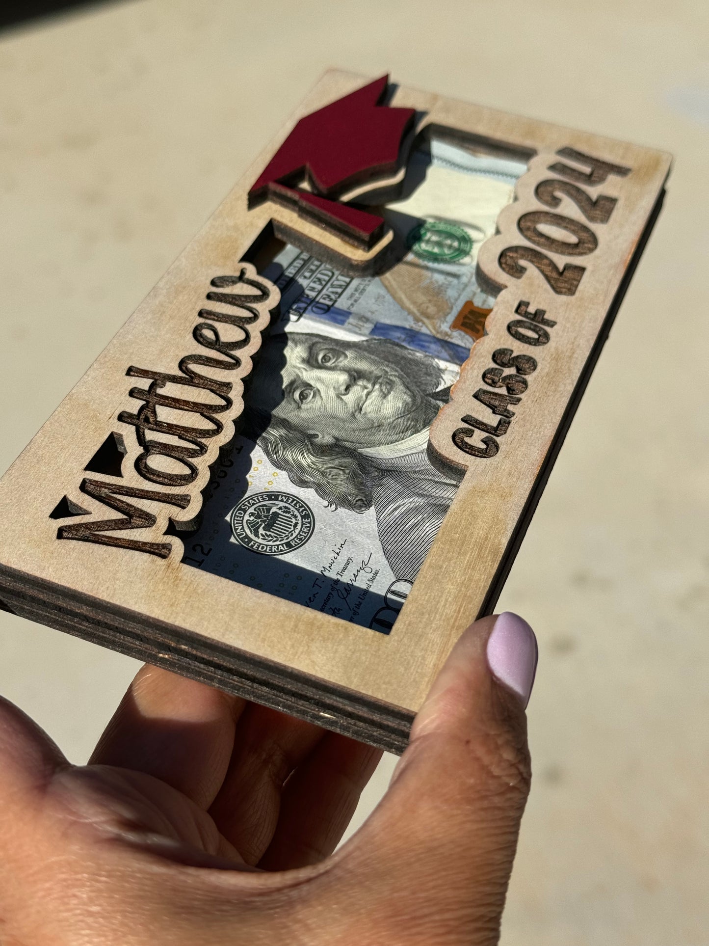 Graduation Money Holder