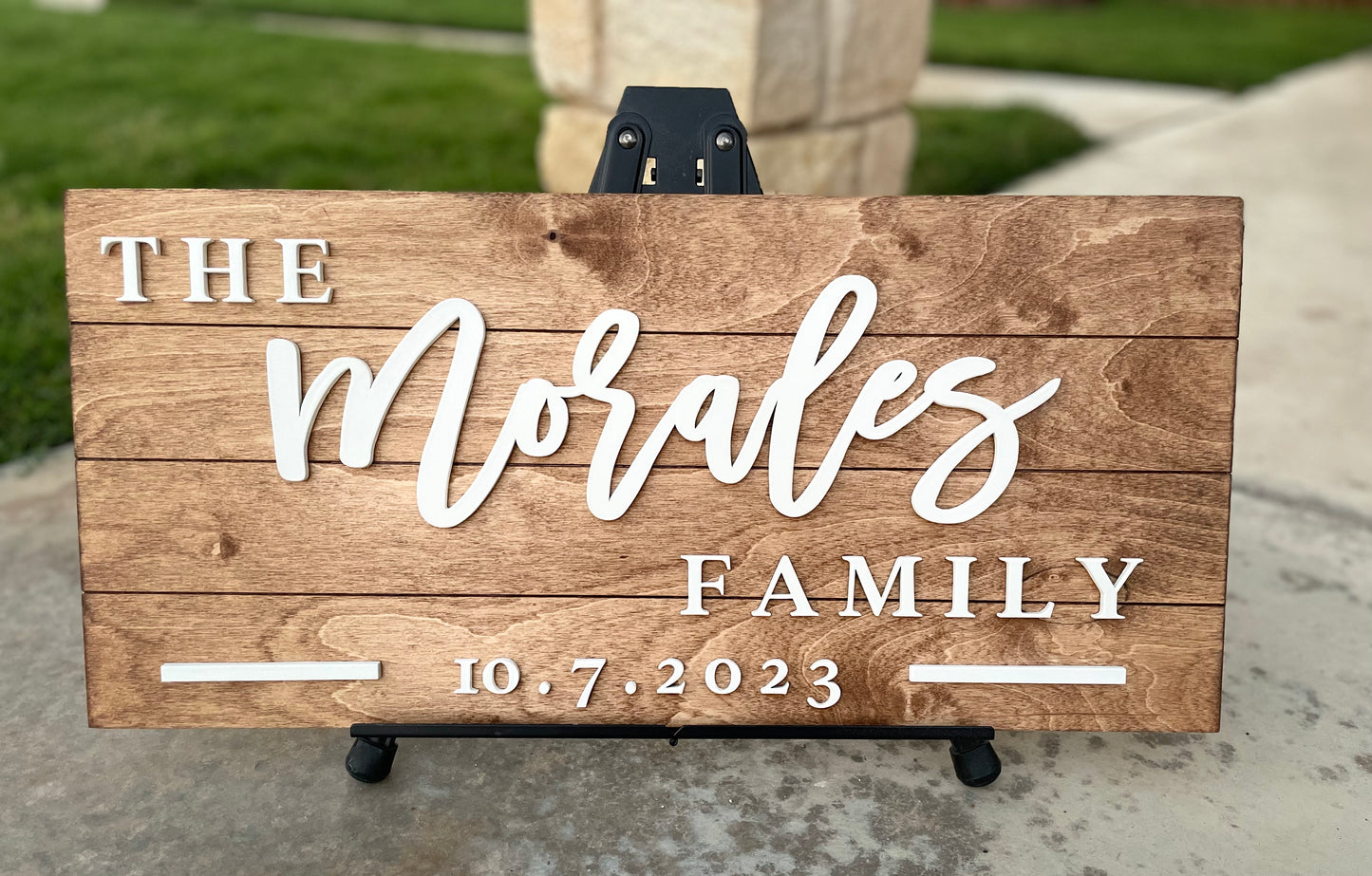 Family Name Sign 24x11