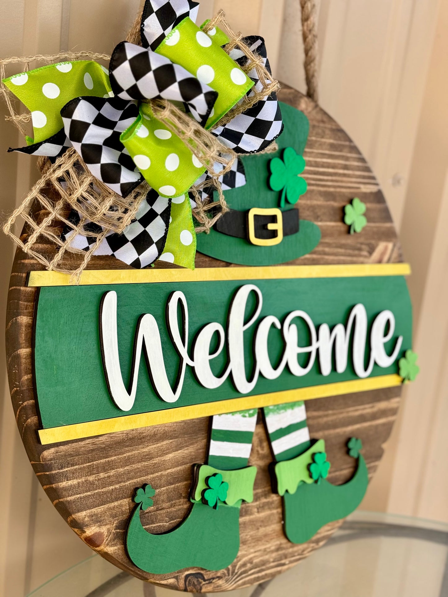 St. Patrick’s Day Door Sign