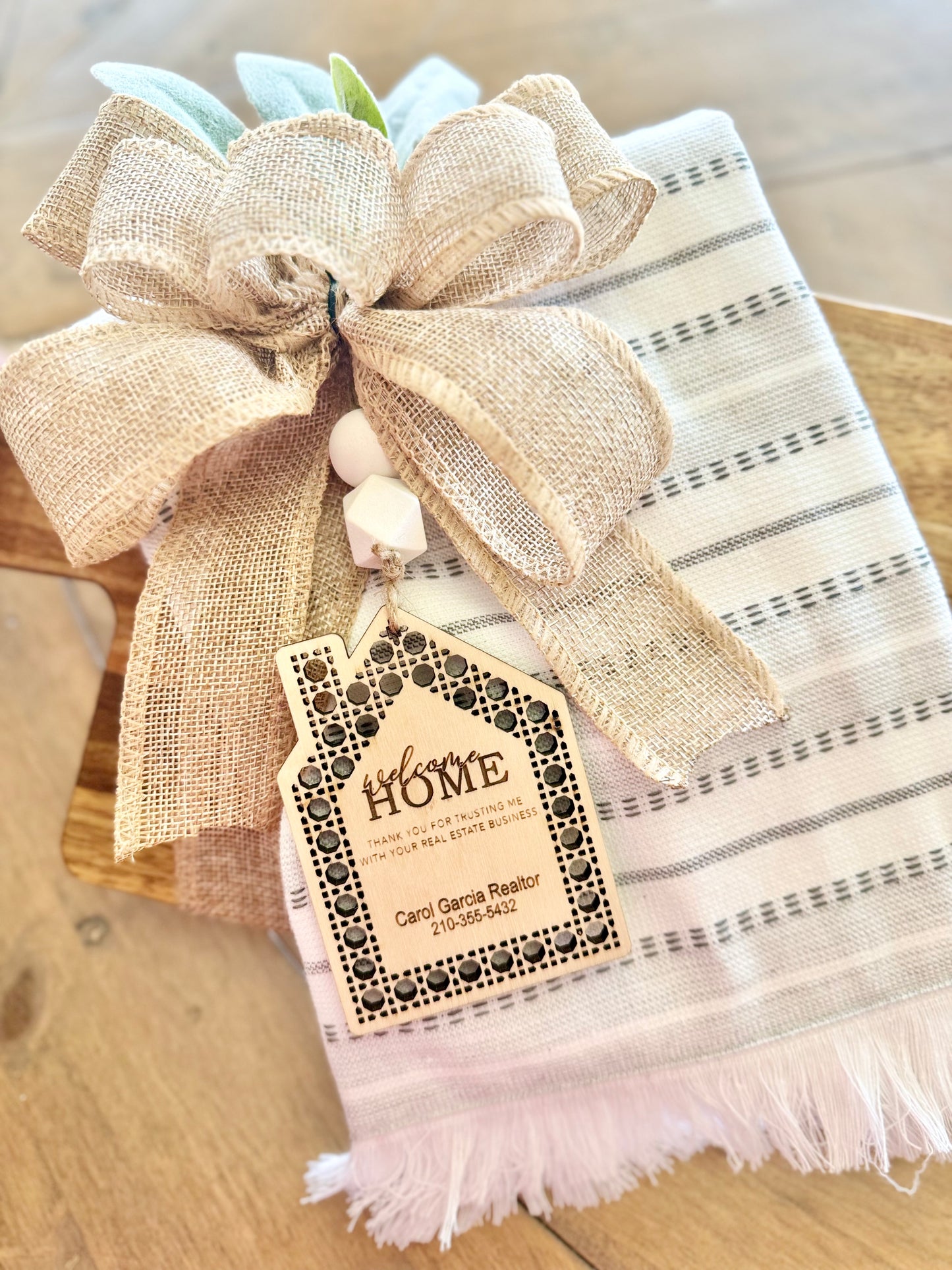 Realtor Housewarming set / Closing Gift