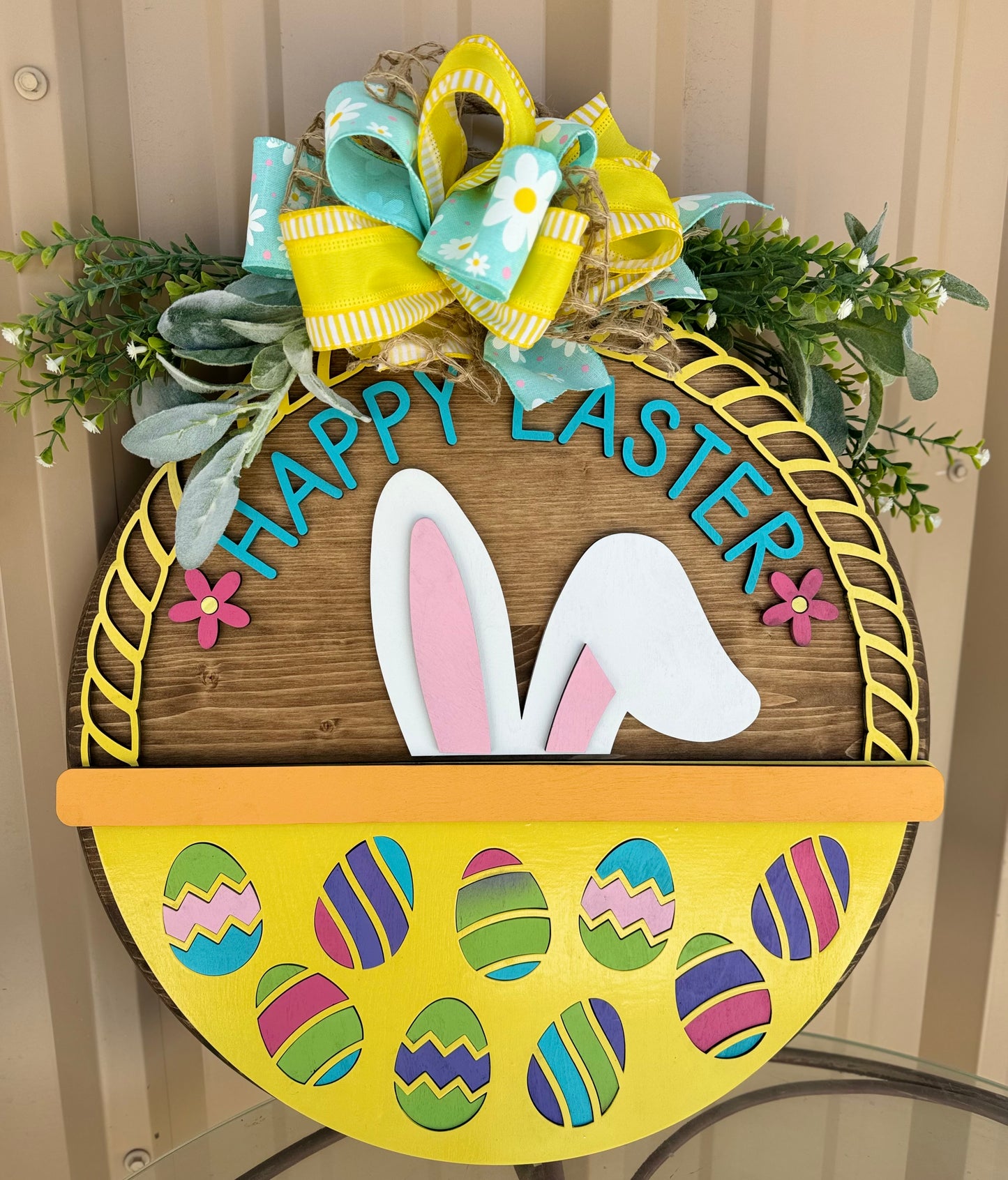 Happy Easter Door Sign