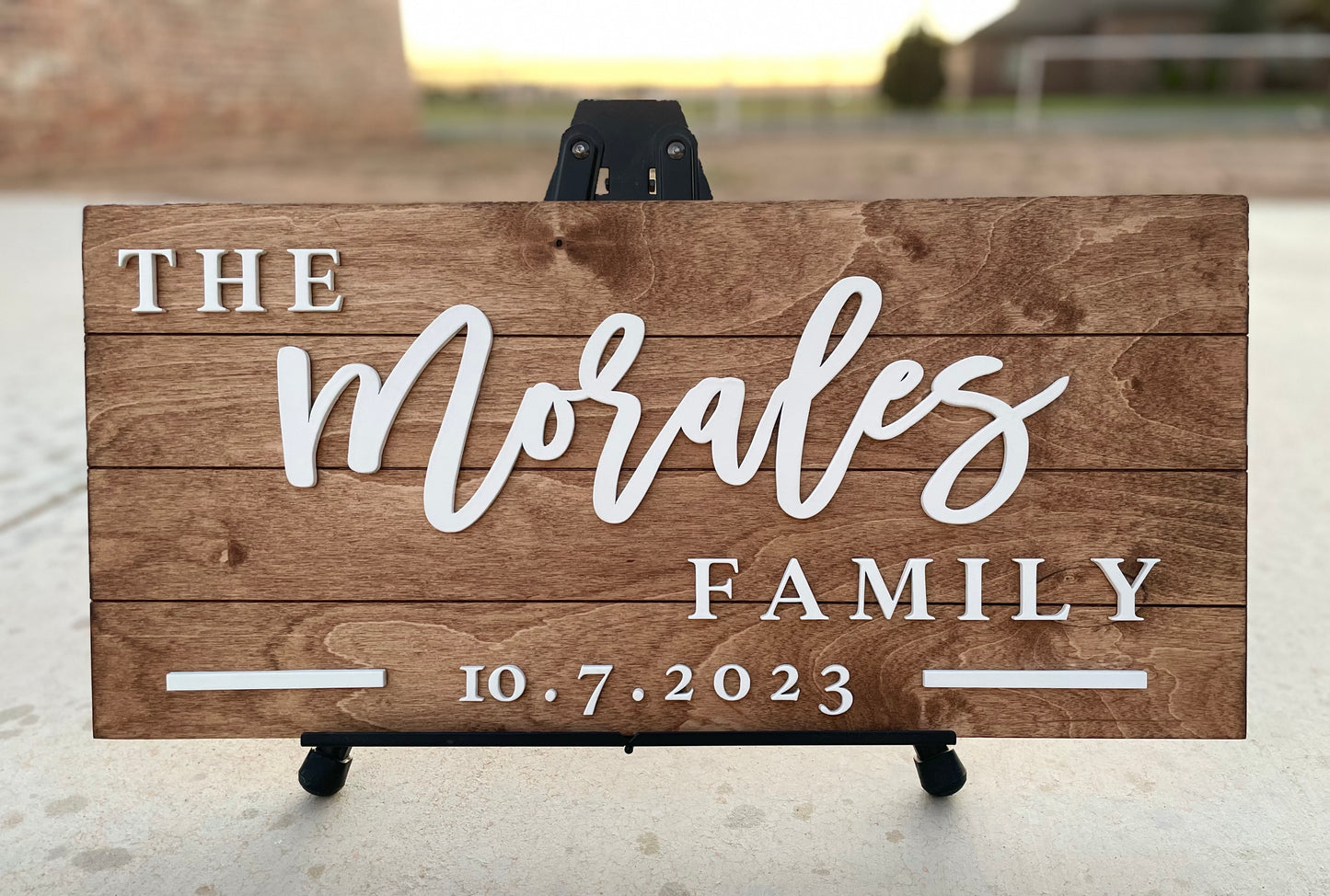 Family Name Sign 24x11