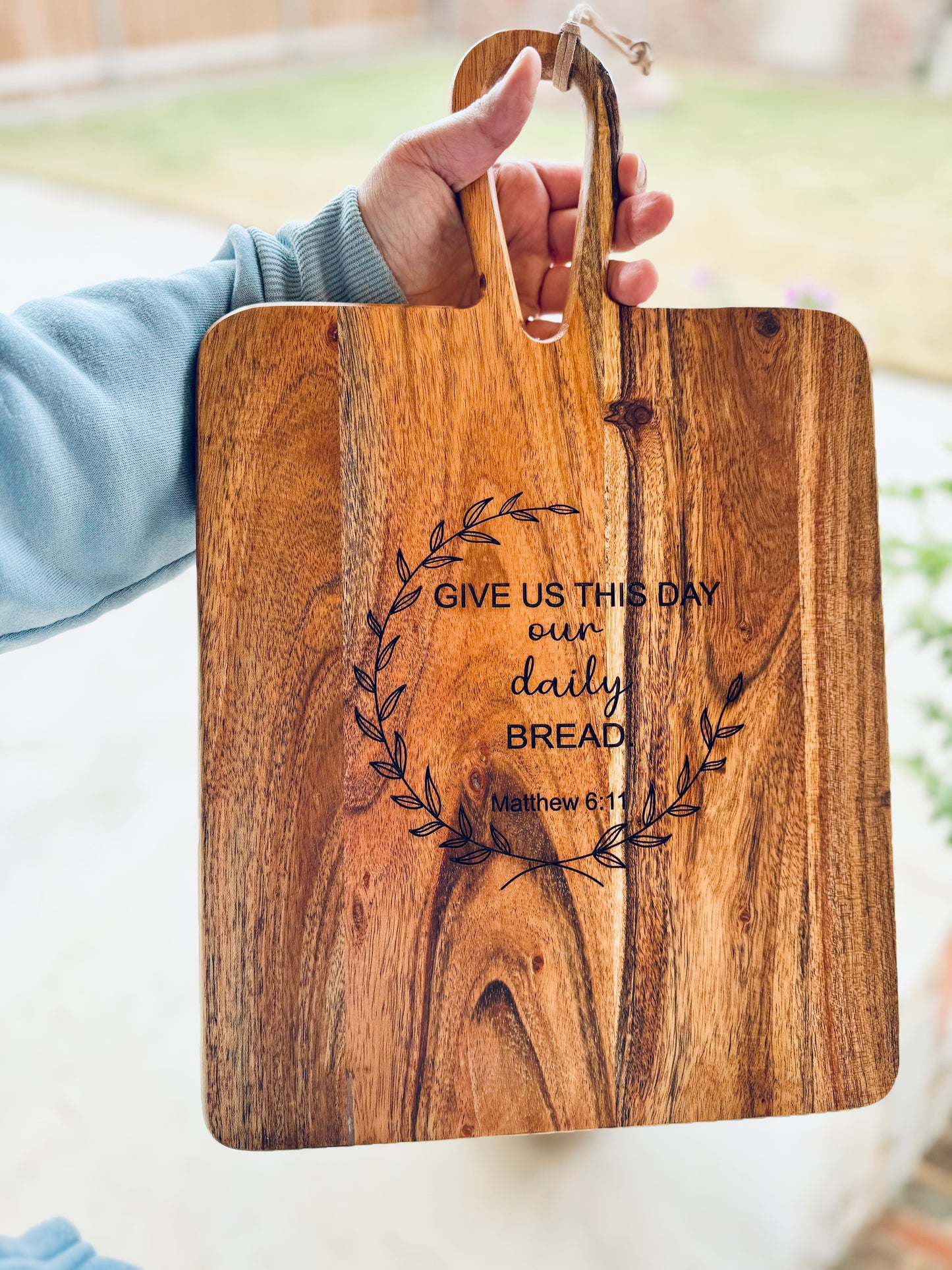 Give us This Day Our Daily Bread Cutting Board