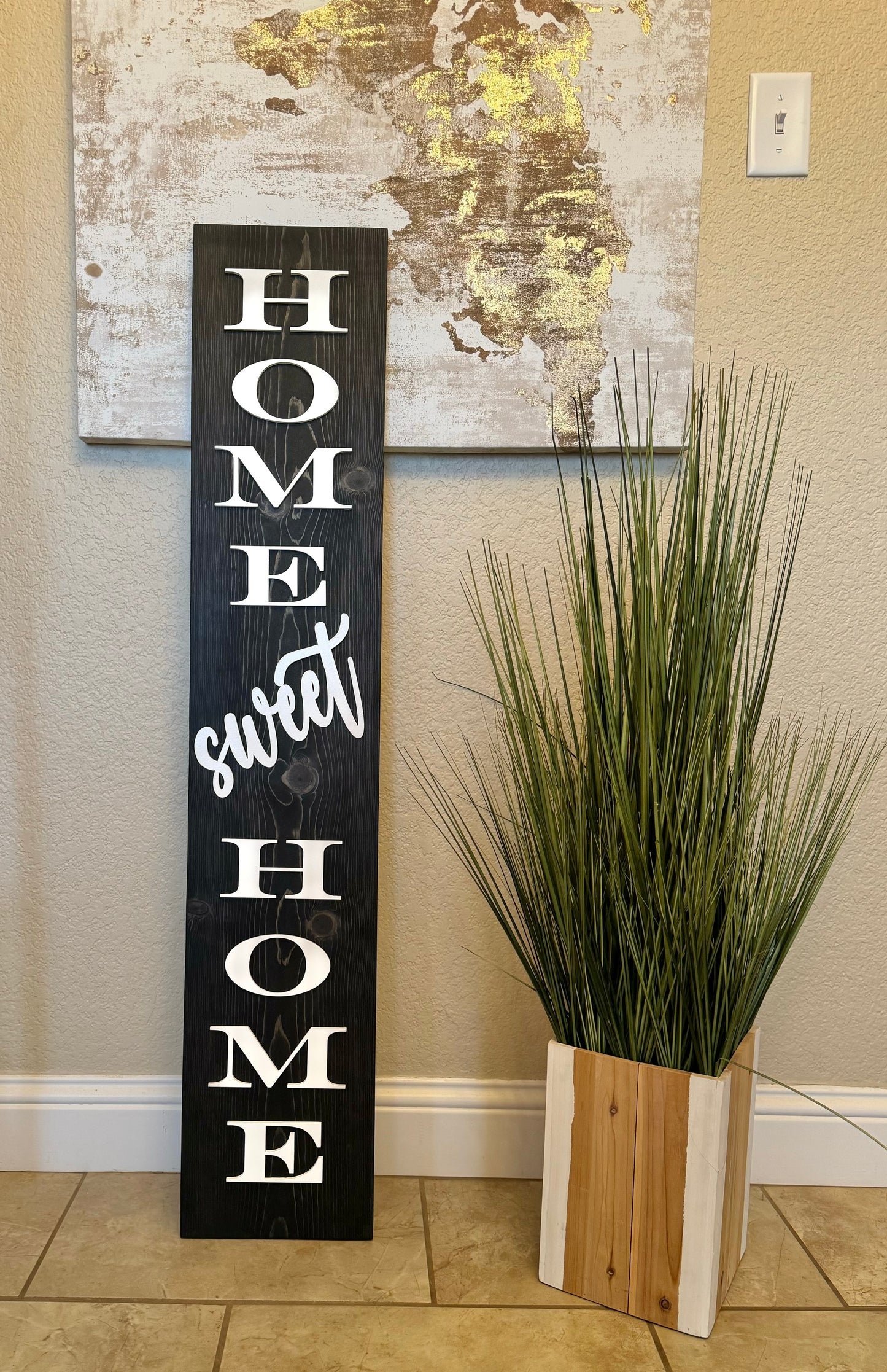 Wooden Home Sweet Home sign