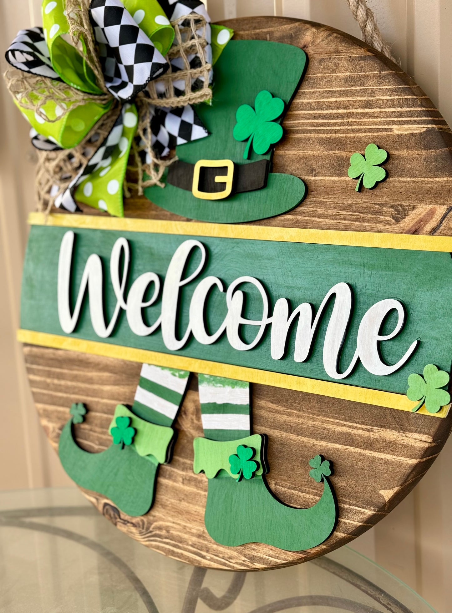 St. Patrick’s Day Door Sign