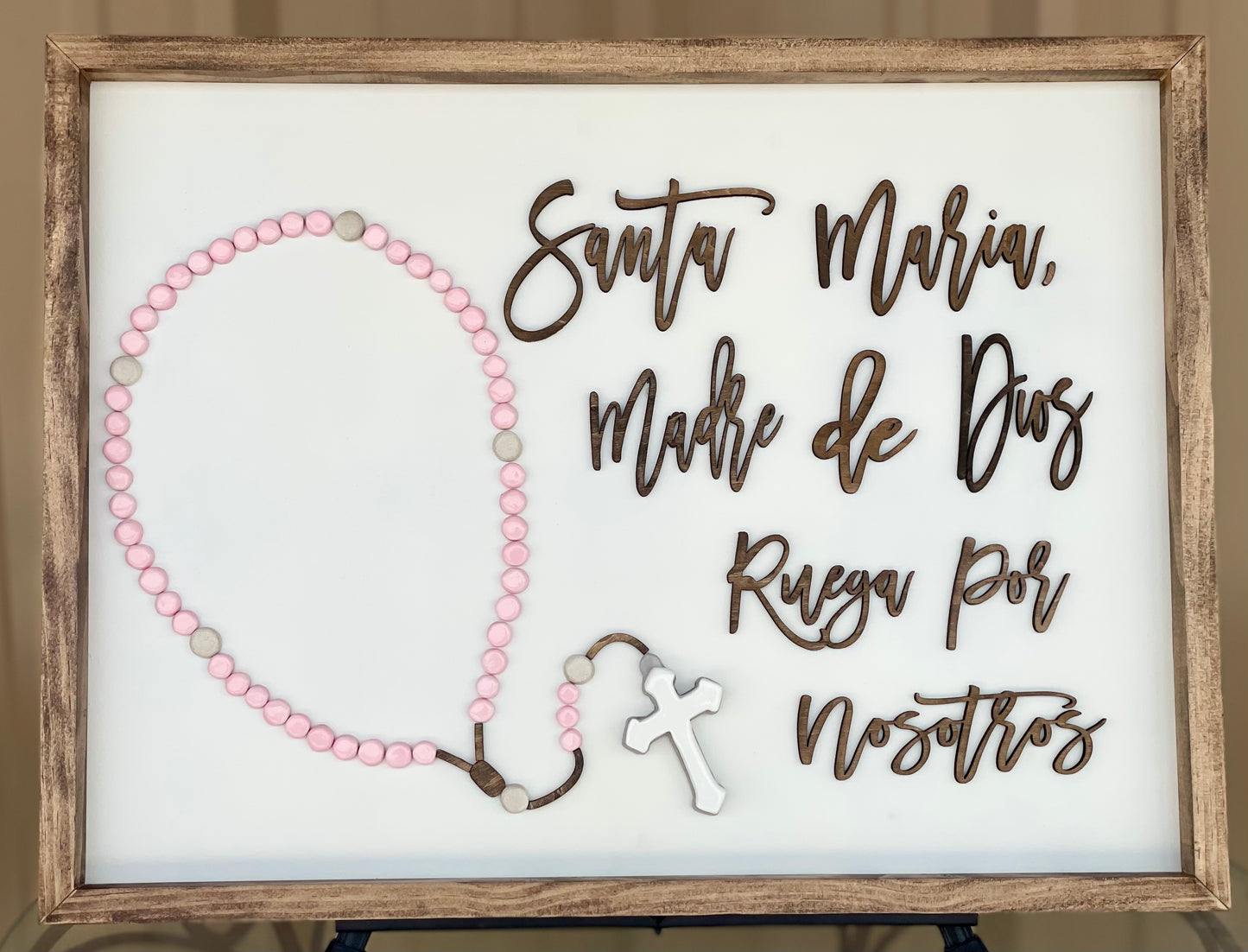 Santa María Rosary Sign