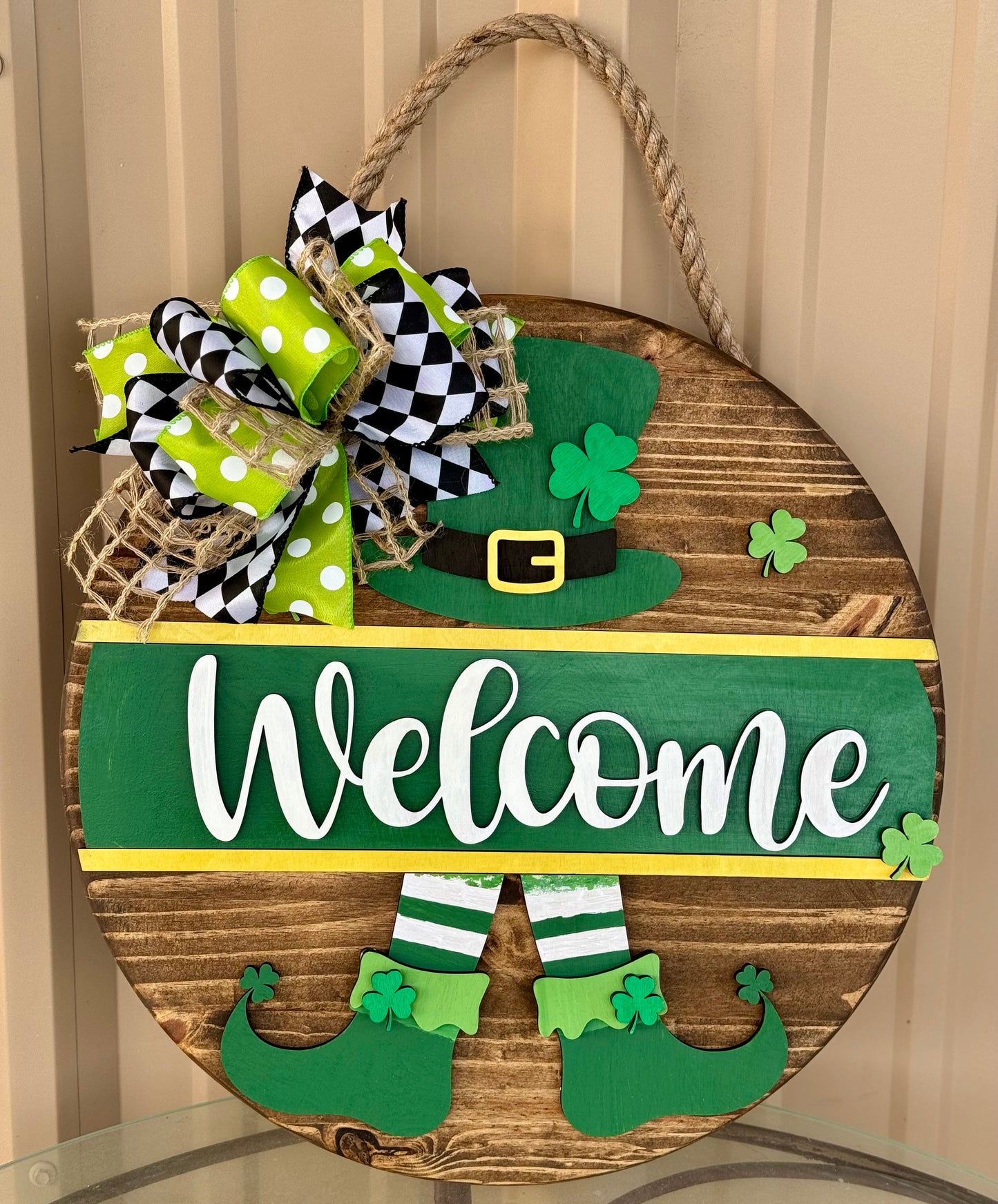 St. Patrick’s Day Door Sign