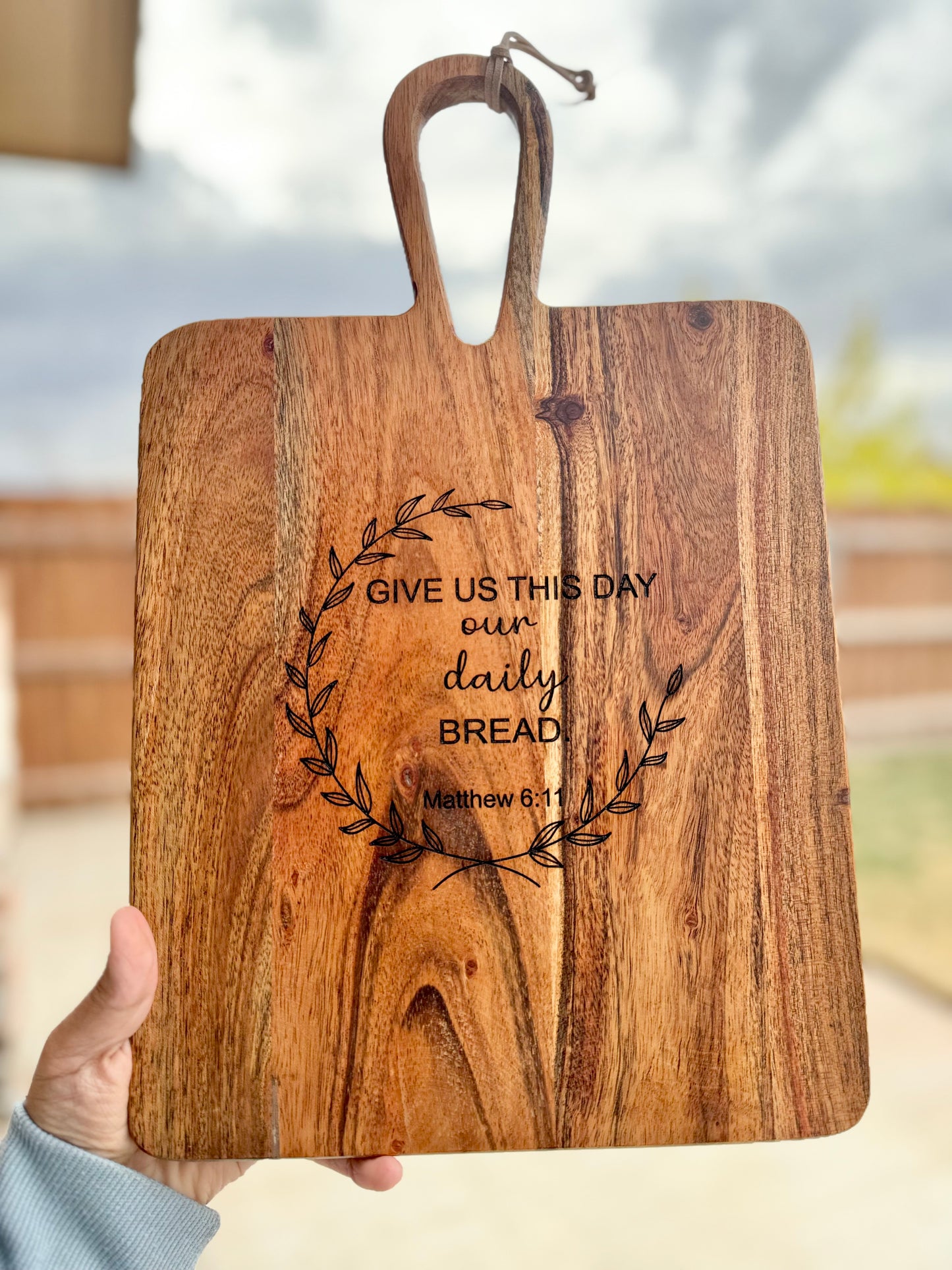 Give us This Day Our Daily Bread Cutting Board