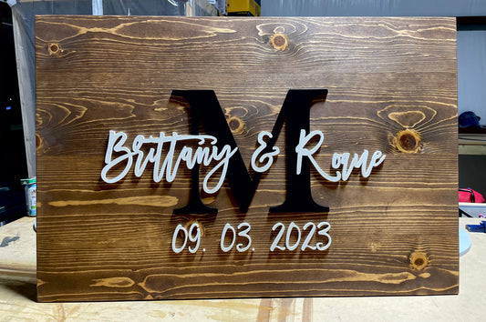 Wedding Guest Book Sign